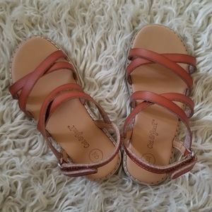 Toddler little girl sandles vintage Hercules